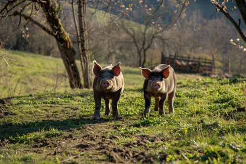 家禽家畜摄影图集 猪的饲养与生活瞬间